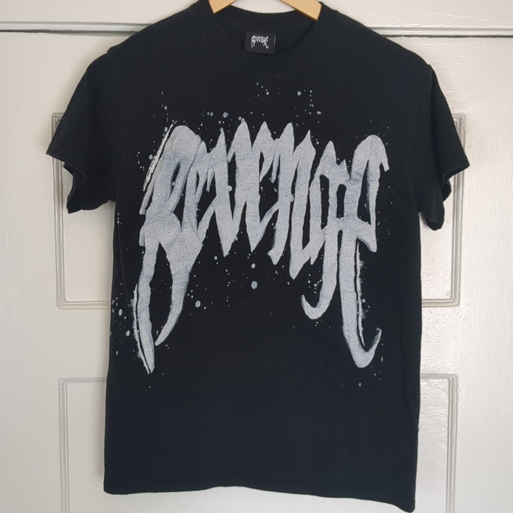 Revenge Snowfall T Shirt Small Black‎